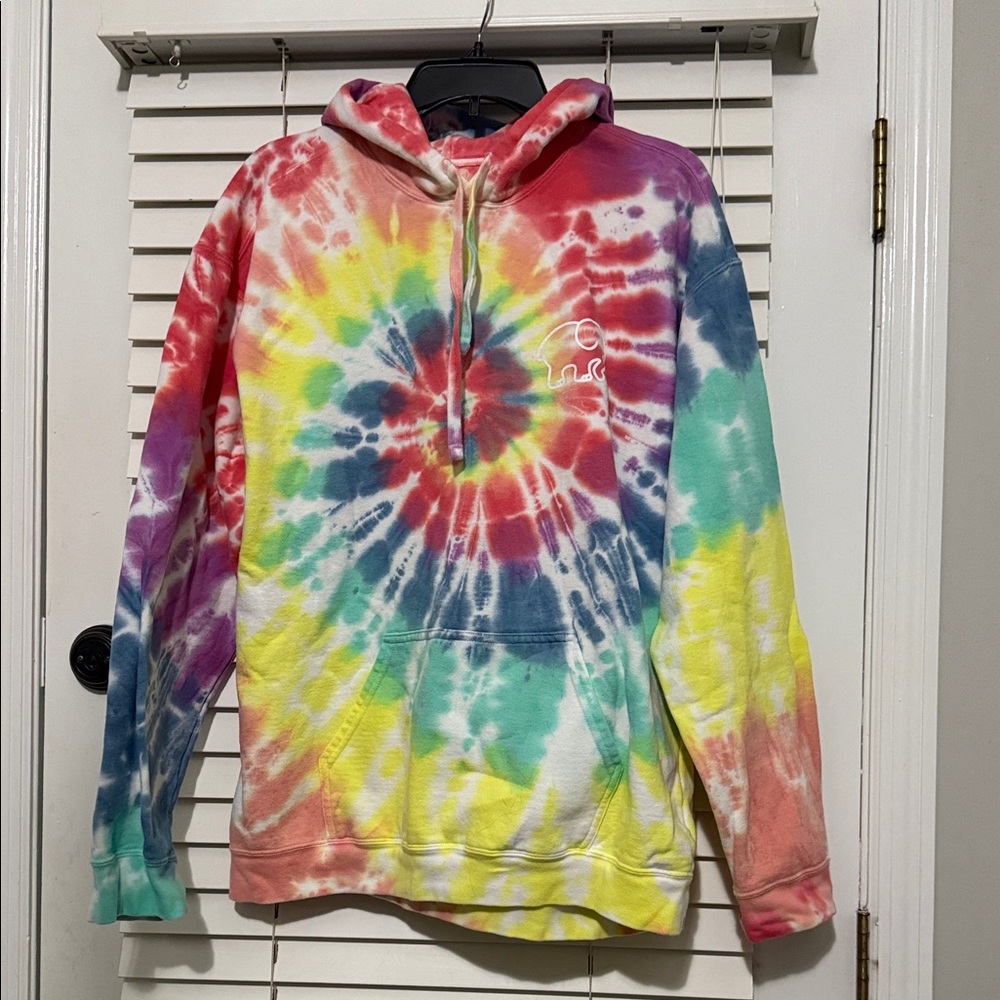 Ivory Ella Colorful Tie-Dye Hoodie